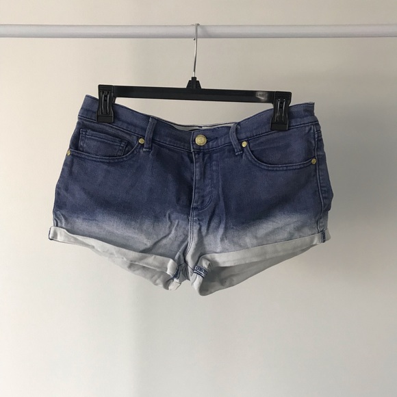 Juicy Couture Dip-Dyed Denim Shorts - Picture 5 of 6